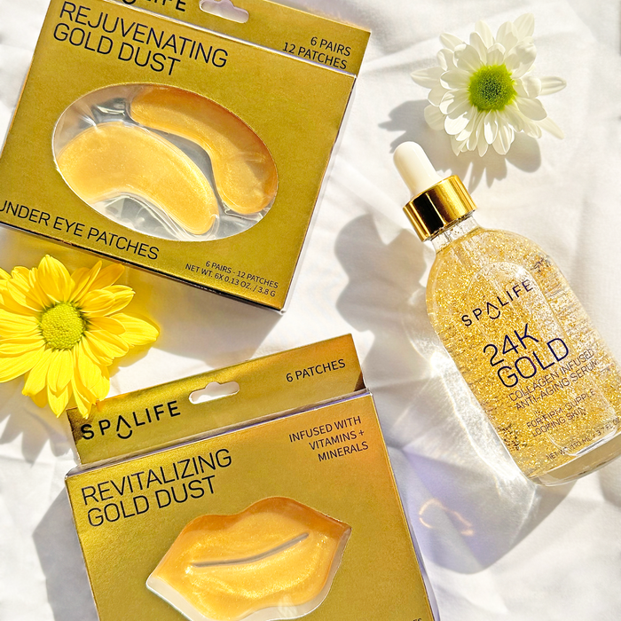 Revitalizing Gold Dust Lip Hydrogel Mask Lip Jellies