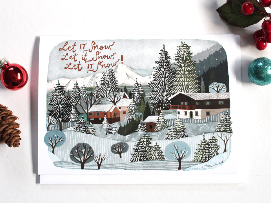 Holiday Card - Let it Snow!