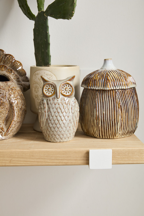 Grey Owl Budvase