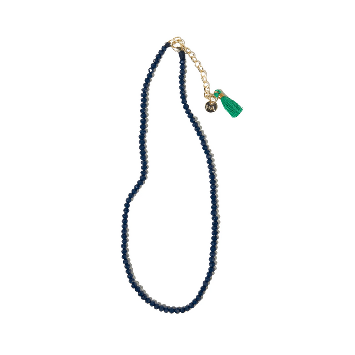 Hayden Crystal Necklace With Tassel