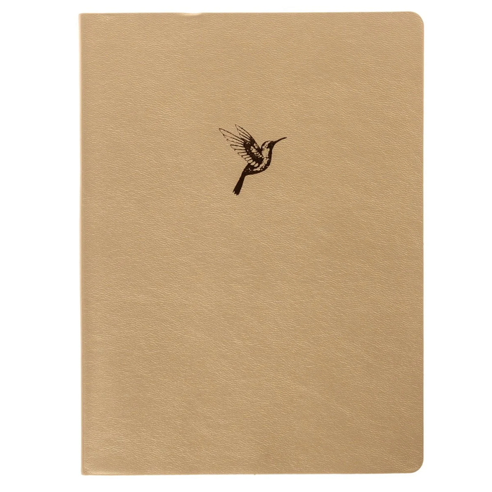 Hummingbird Vegan Leather Journal