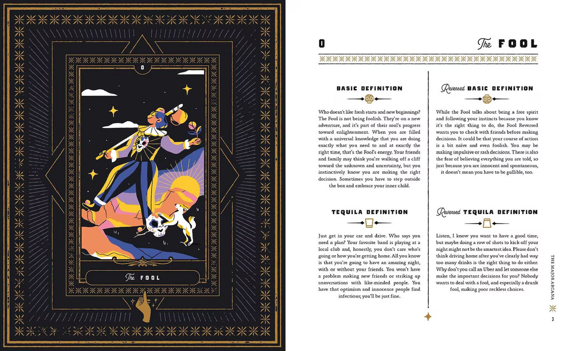 Tarot & Tequila: A Tarot Guide with Cocktails Book