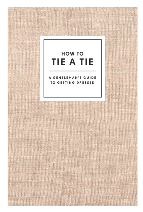 How To Tie A Tie