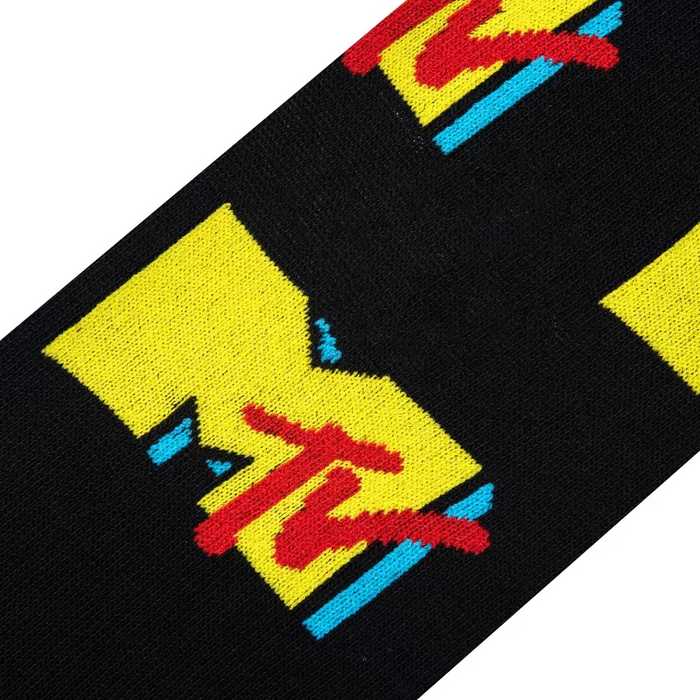 MTV Logo Men's Crew Socks