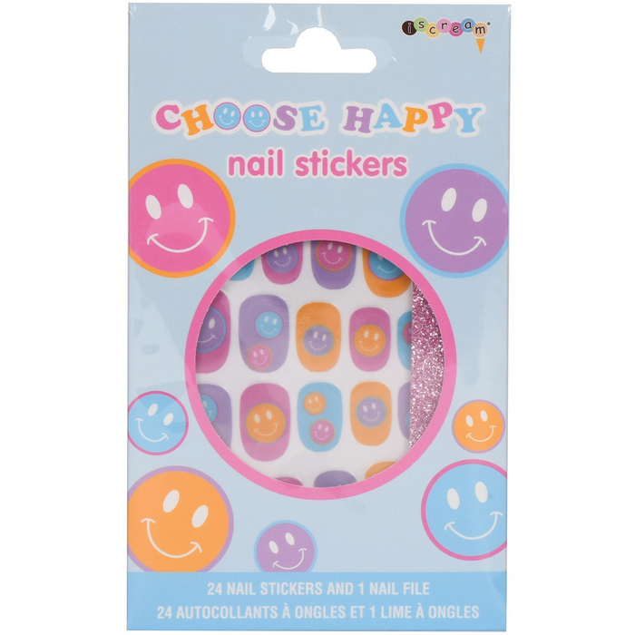 Choose Happy Nail Sticker+ Nail File Set