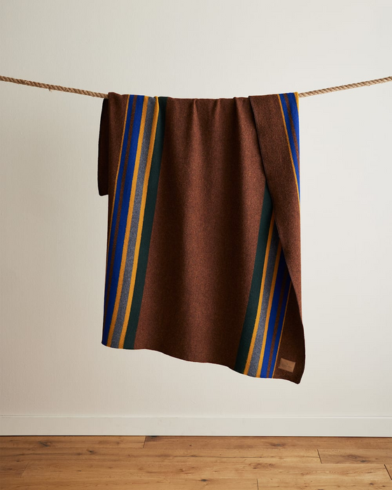 Yakima Throw - Stripe Tobacco