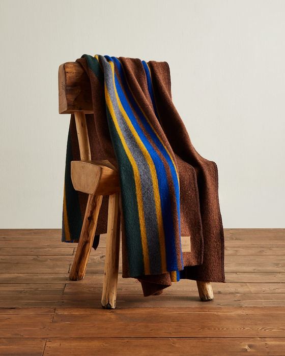 Yakima Throw - Stripe Tobacco