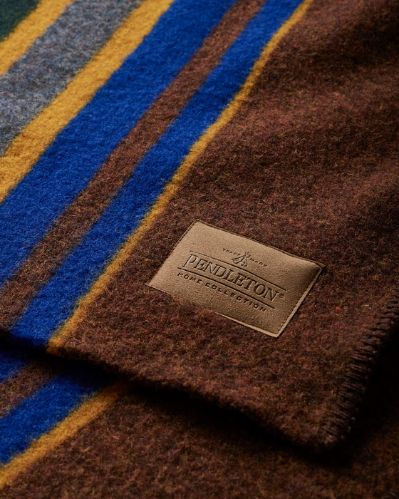 Yakima Throw - Stripe Tobacco