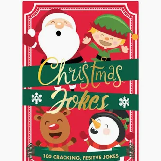 Christmas Jokes card pack on a white background 