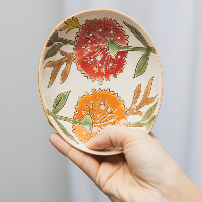 Summer Floral Soap Dish