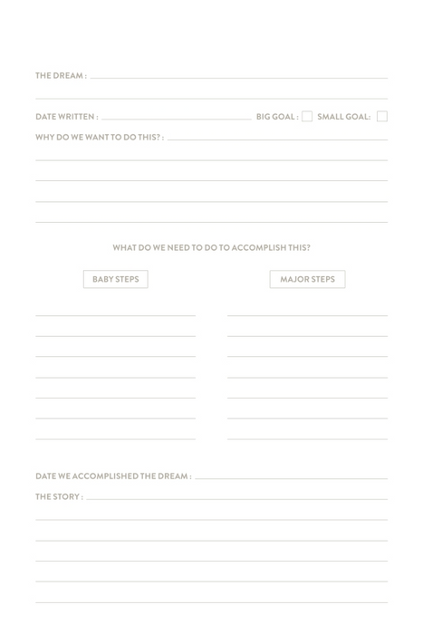 Our Bucket List Adventures Book