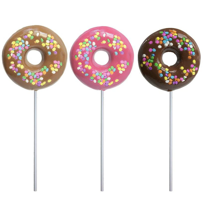 Confetti Doughnut Lollipops