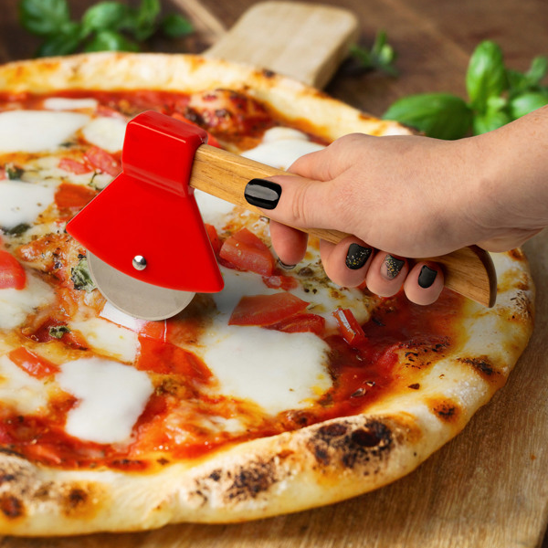 Modern Monkey Pie Splitter Pizza Cutter Wheel