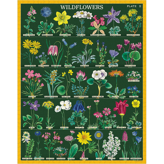 Vintage Wildflowers 1000 Piece Puzzle