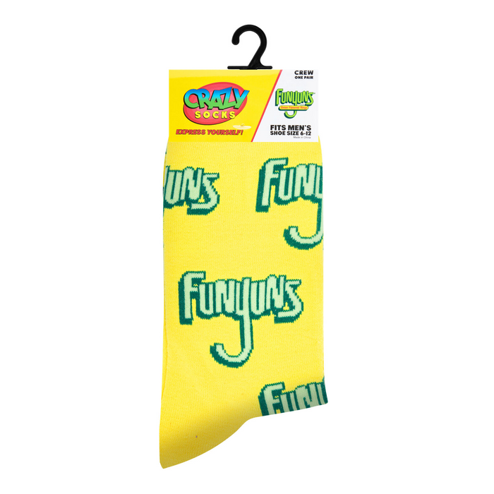 Funyuns Men's Crew Socks