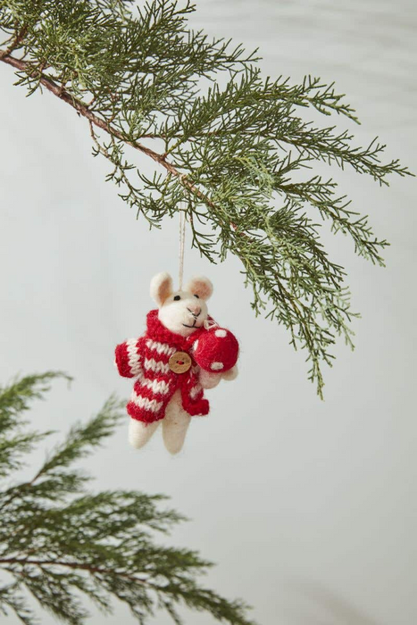 Stuart Mouse Ornament