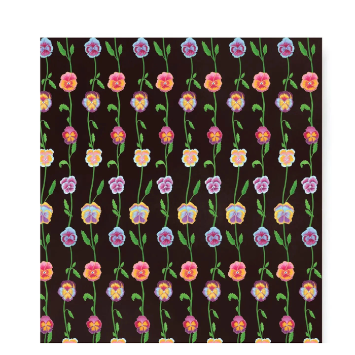 Pansies Wrapping Paper