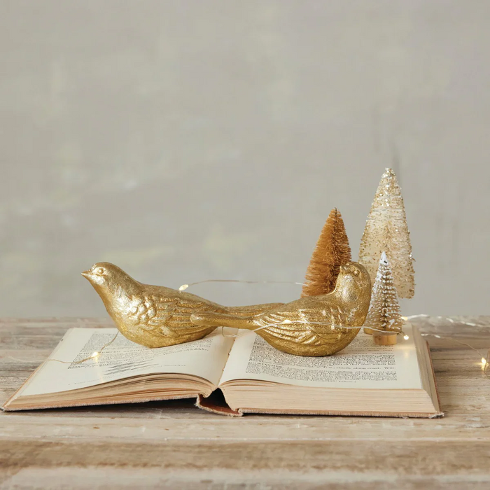 Cast Iron Bird - Gold