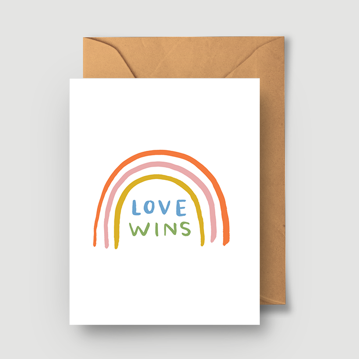 Love Wins Greeting Card