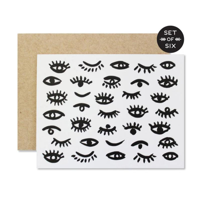 Eyes Card - Boxed Set of 6