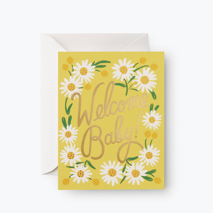 Daisy Baby Card