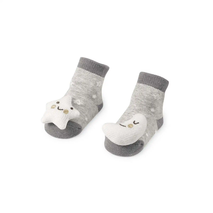 Twinkle Star Rattle Toe Socks