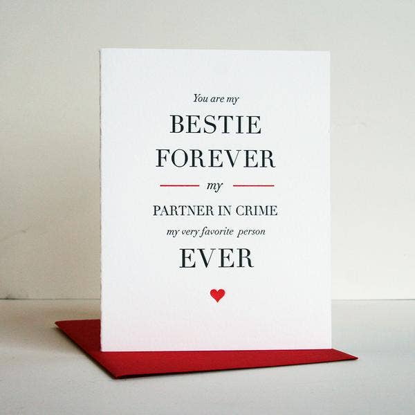 Besties Forever Card