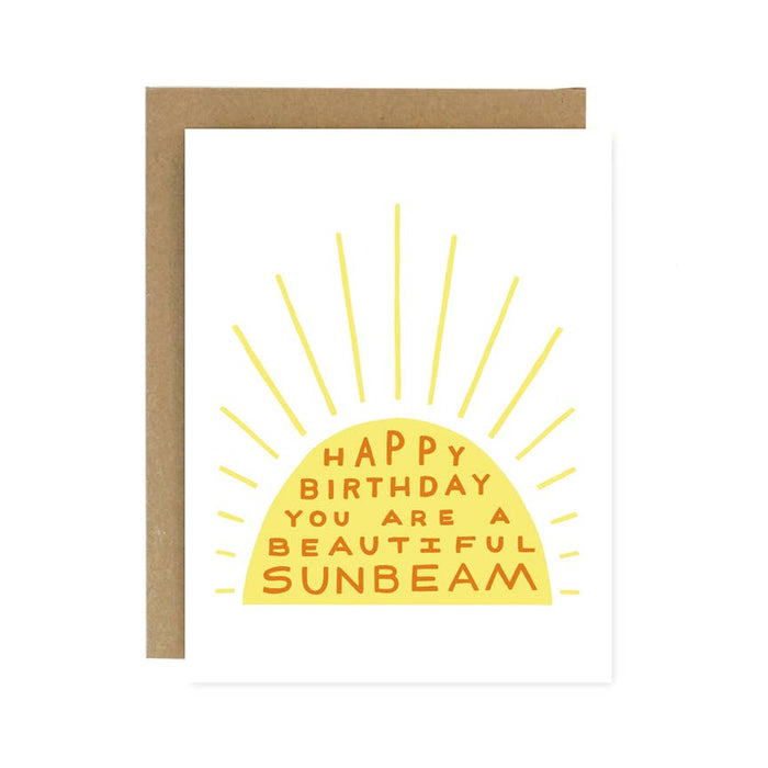 Birthday Sunbeam Card