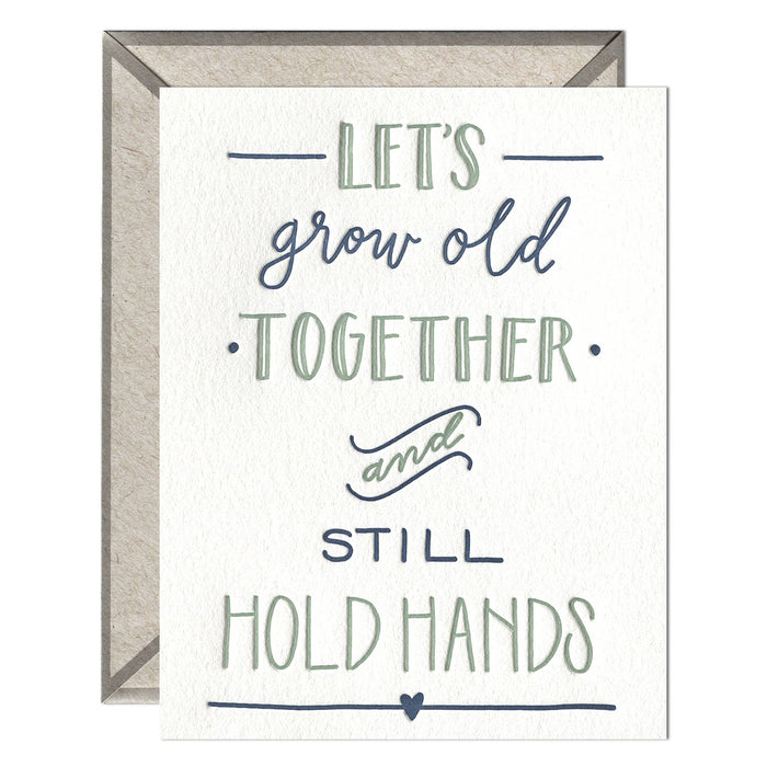 Still Hold Hands Card