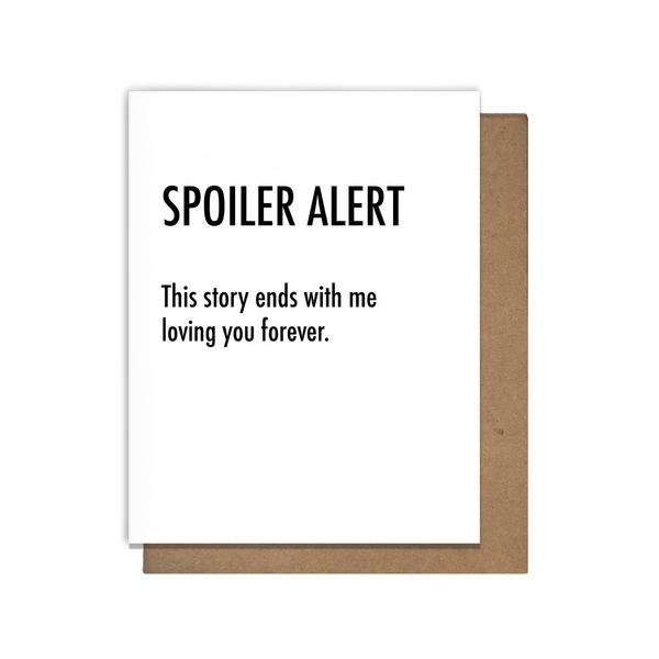 Spoiler Alert Card