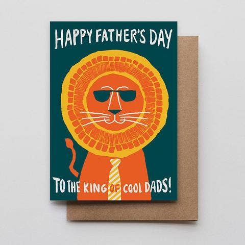 Father's Day Lion Card