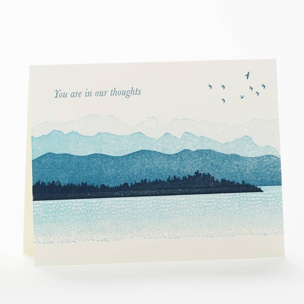 You Are in Our Thoughts Notecard