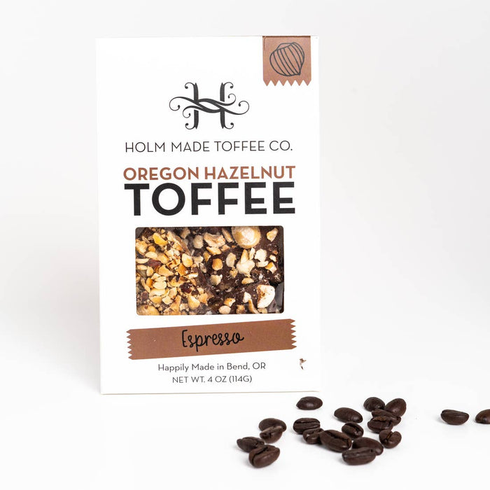 Oregon Hazelnut Toffee - Espresso