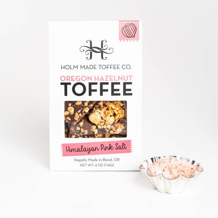 Oregon Hazelnut Toffee - Himalayan Pink Salt