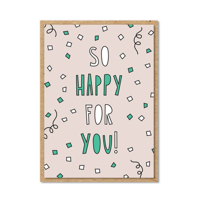 So Happy For You! - Enclosure Card