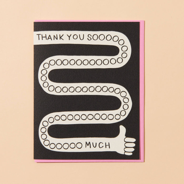 Thanks Soooo Much Greeting Card