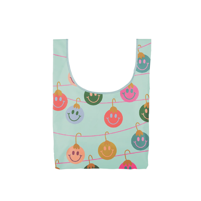 Smiley Ornament Reusable Bag