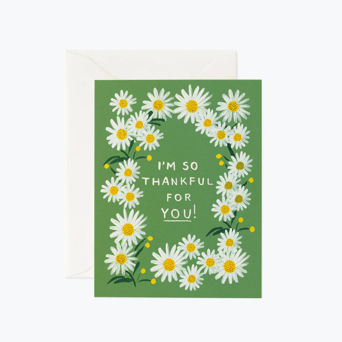 Daisies Thankful For You Card