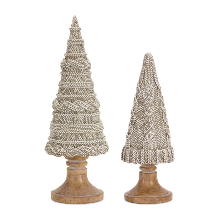 Woven Tree Decor