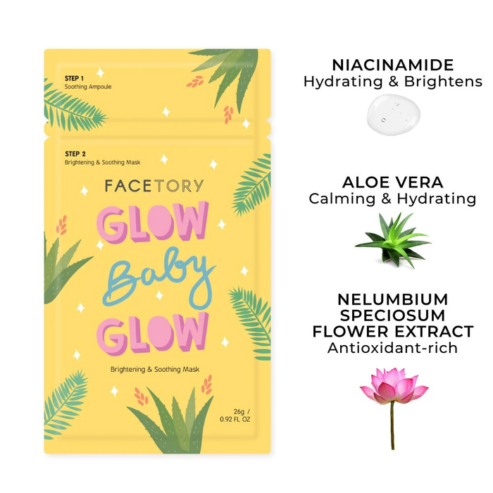 Glow Baby Glow 2-Step Sheet Mask