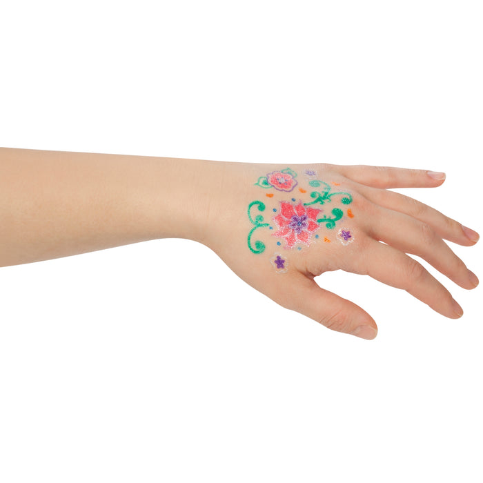 Ink-a-Do Tattoo Pens, Set of 6 Gel Pens