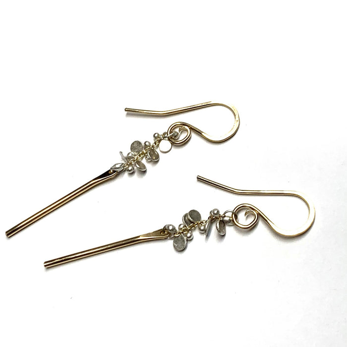 Small Confetti Stix OXSS- Oxidized Black and Silver