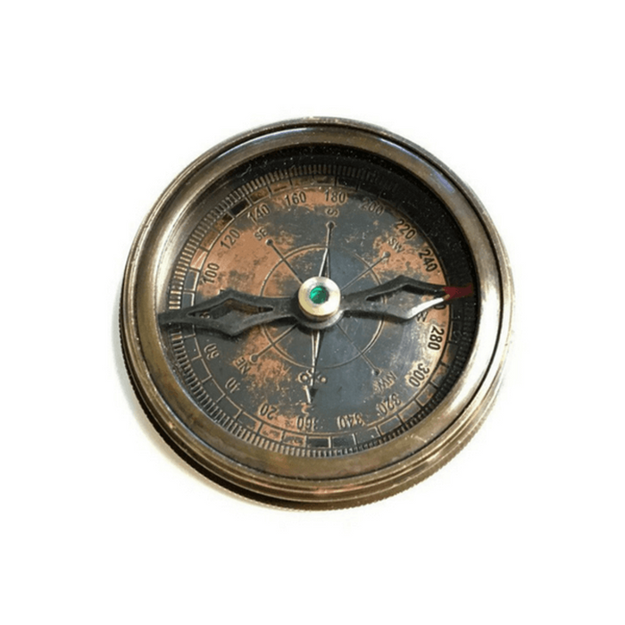 Jack Kerouac Engraved Compass