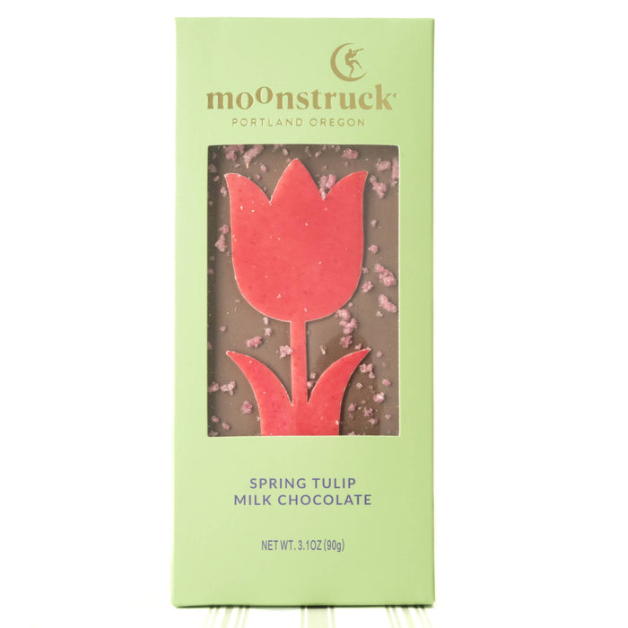 Spring Tulip Milk Chocolate  Bar