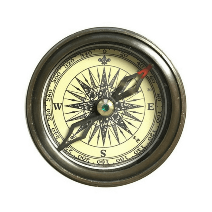 Walt Whitman Engraved Compass