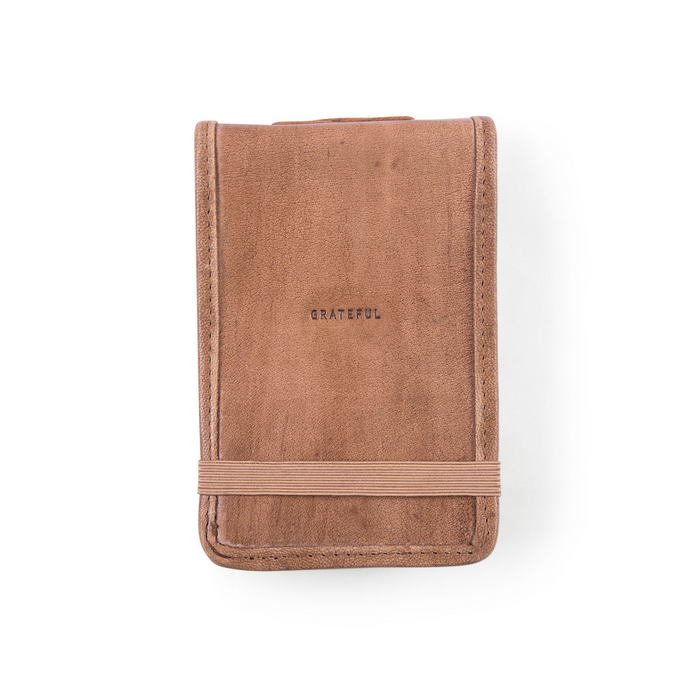 Blank Leather Journals with Engraved Quotes