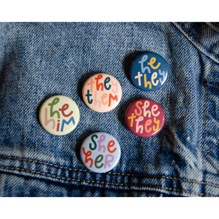 Pronoun Button