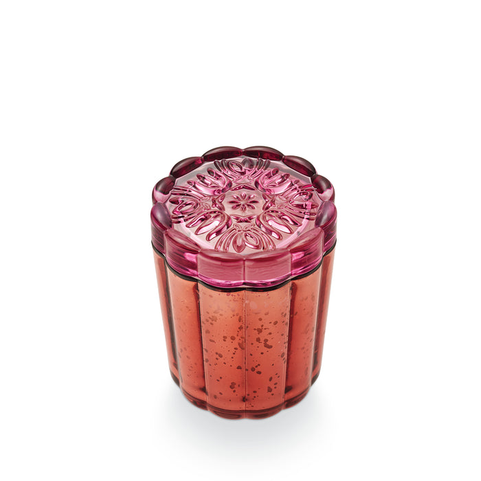 Pink Pepper Fruit Flourish Glass