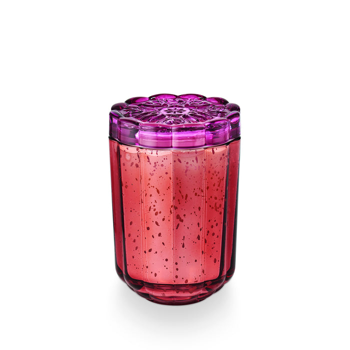 Pink Pepper Fruit Flourish Glass
