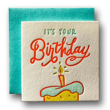 Tiny Birthday Card